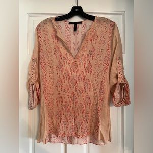 BCBG pretty pink blouse, worn once